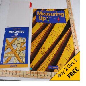 Measuring Up BIG BOOK (almost 2 feet tall) with teacher pages CLASSROOM SIZE